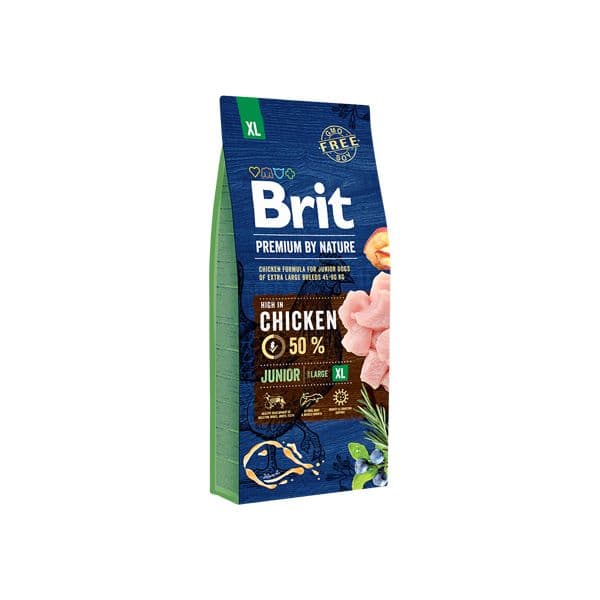 Brit Blue Nature Junior Giant 15Kg