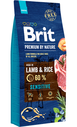 Brit Blue Nature Sensitive Dog Lamb & Rice 8Kg