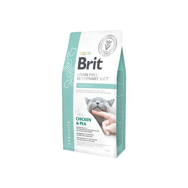 Brit Veterinary Diet Struvite Grain-free Chicken & Pea 5Kg