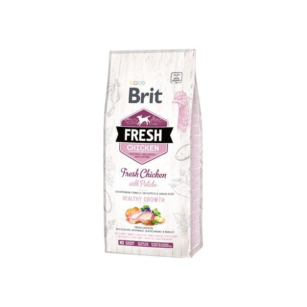 Brit Fresh Puppy Healthy Growth Chicken & Potato 12Kg