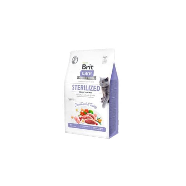Brit Care Grain Free Sterilised Weight Control Duck & Turkey 2Kg