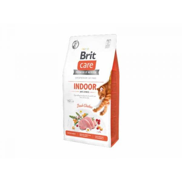 Brit Care Grain-free Indoor Anti-stress Chicken & Peas 400g
