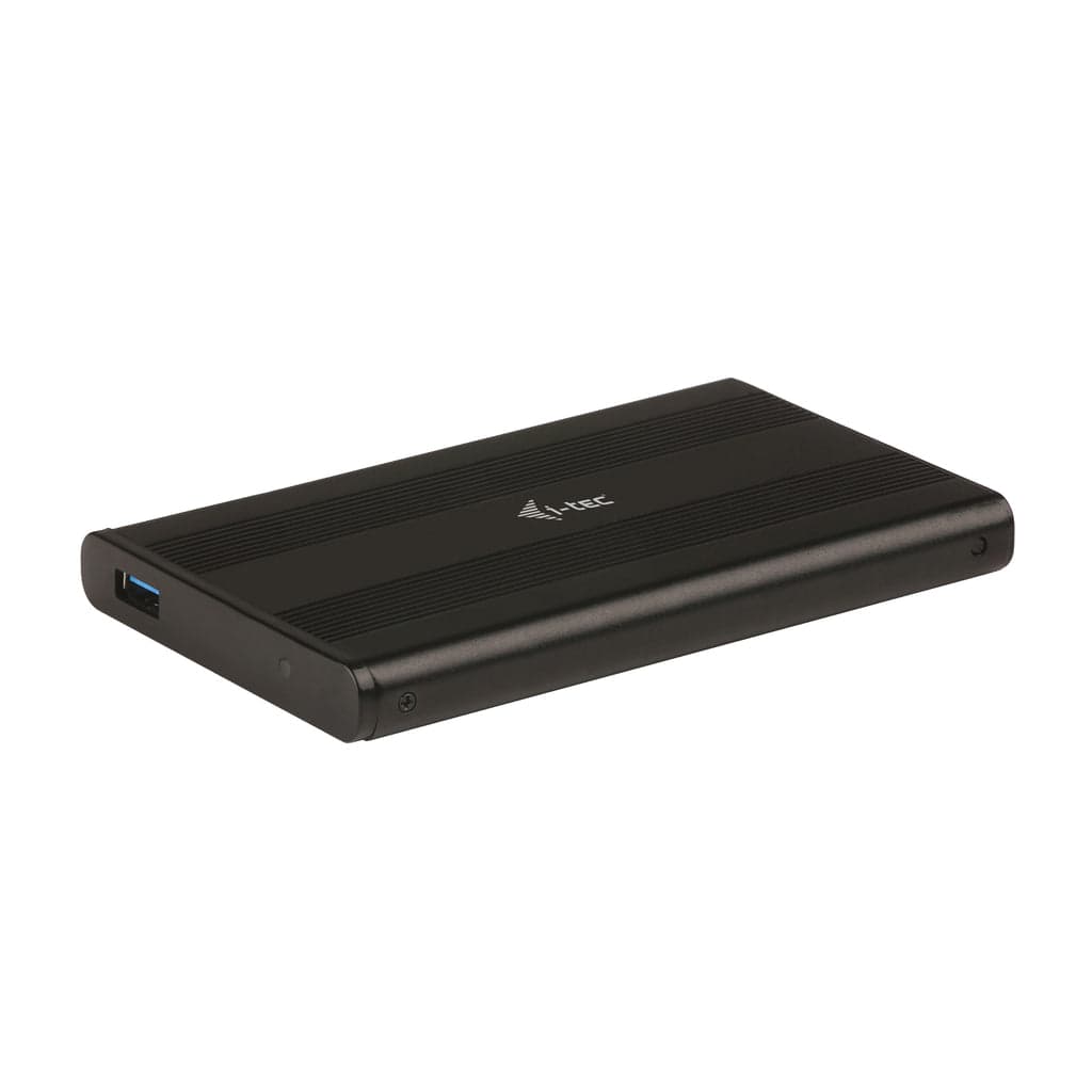 I-Tec Case HDD SSD ALU 2.5" Sata I/II/III Black - MYSAFEU312