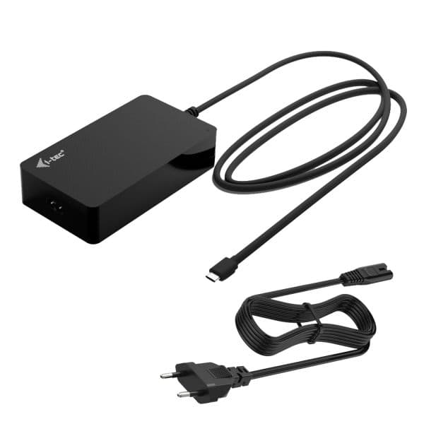 I-Tec Carregador para Portátil 140W USB-C PD 3.1 com 1x USB-C (100W) Preto