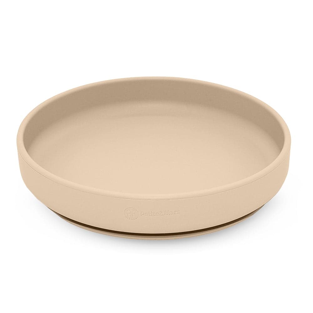 Prato de silicone com ventosa Petite&Mars Take&Match Desert Sand