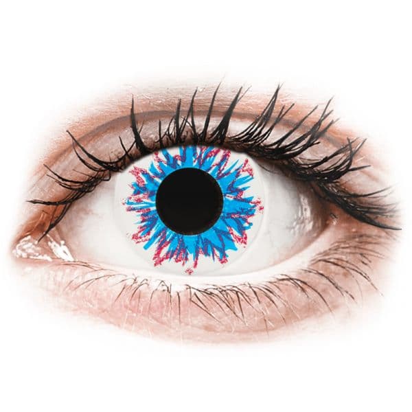 Gelflex Crazy Lens Harlequin Diárias com Correção (2 Lentes)