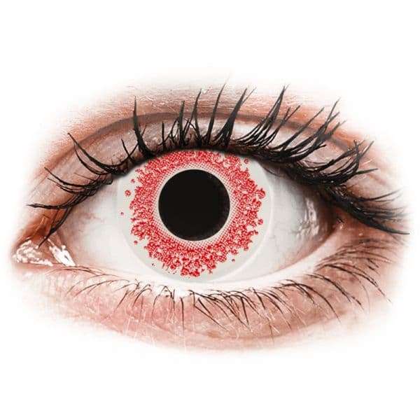Gelflex Crazy Lens Red Wedding Diárias com Correção (2 Lentes)