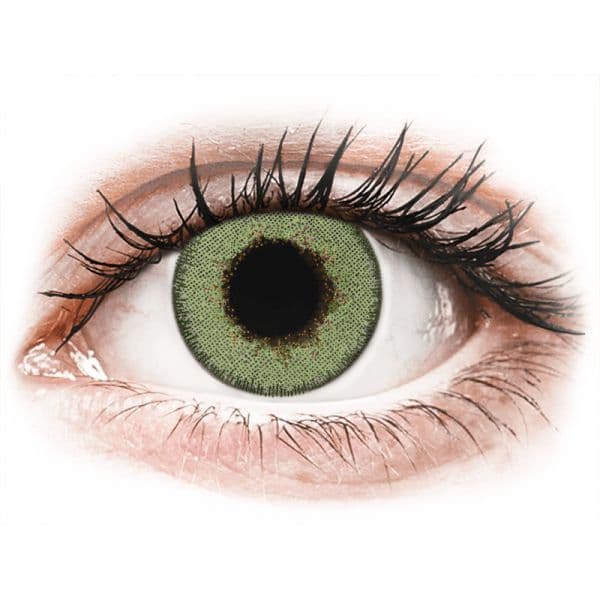 Topvue Daily Color Green Diárias com Correção 2 Lentes