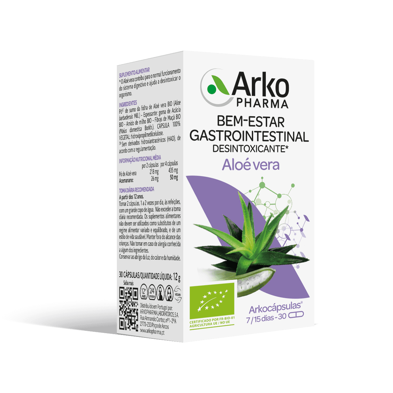 Arkocápsulas Aloé Vera 30 capsulas
