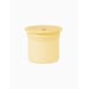 Copo Sip/Snack com Palhinha em Silicone Amarelo