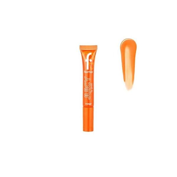 Flormar Juicy Lip Gloss Brilho Labial Hidratante Tom 002 Orange 10ml