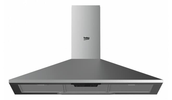 Exaustor Chaminé Beko HCP 91310 I | 390 m³/h, Inox, 90 cm