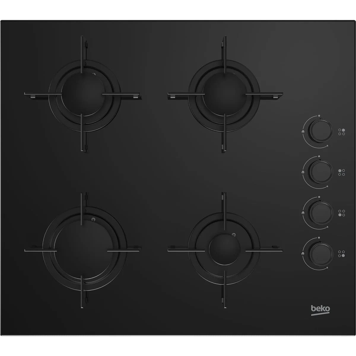 Placa Gás Beko HING64120SB Gás Butano/Propano 65cm