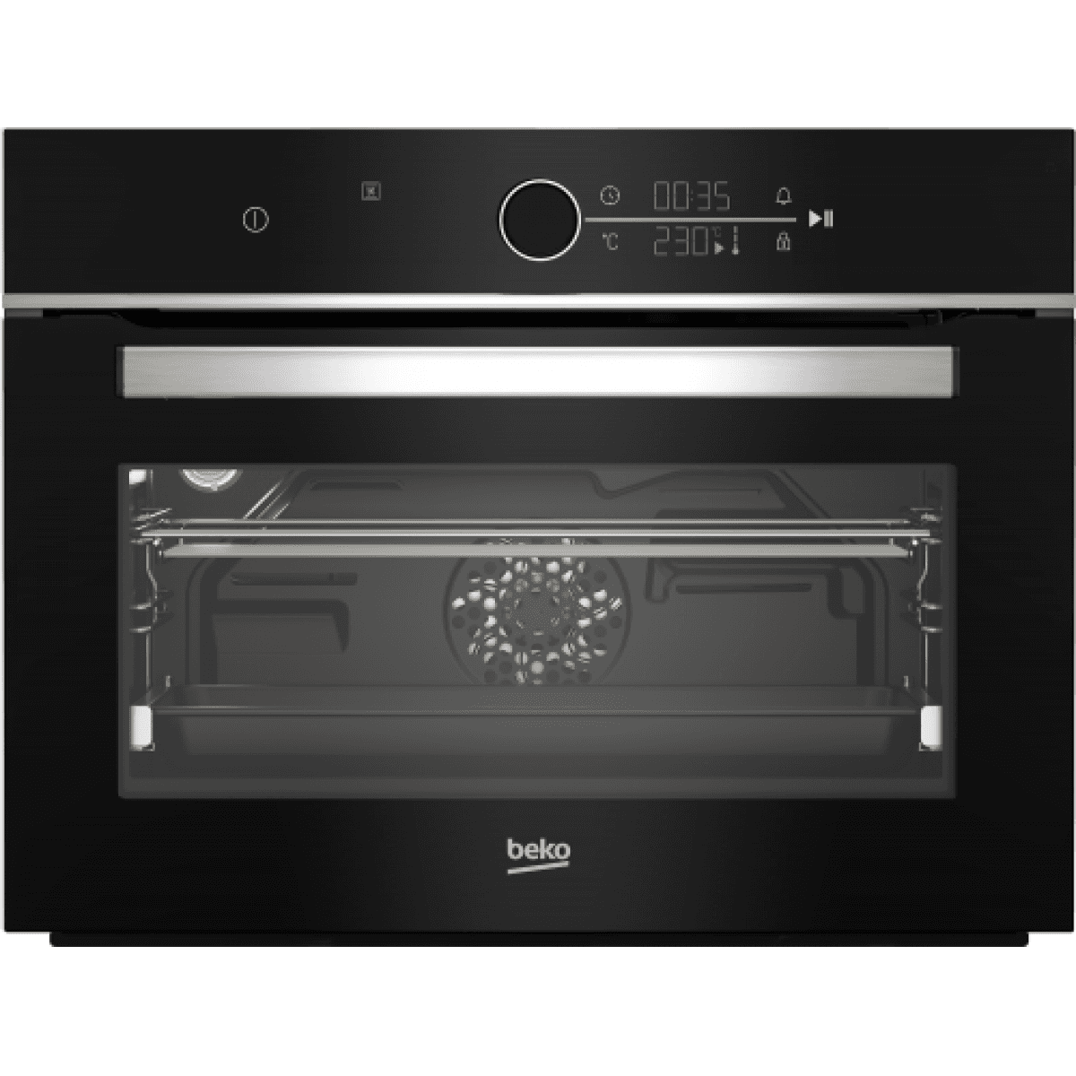 Forno Elétrico Beko BBCM13400XM | 48L, Multifunção, Aço inoxidável
