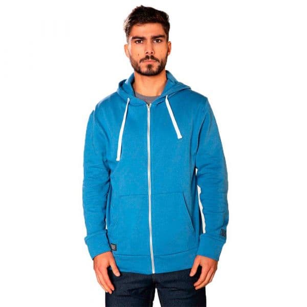 Snap Climbing Full Zip Sweatshirt Azul M Homem