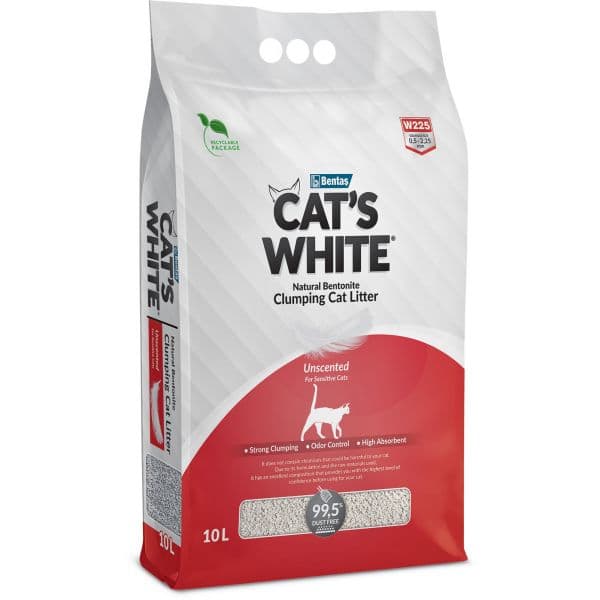 Cat's White Areia Natural 8kg