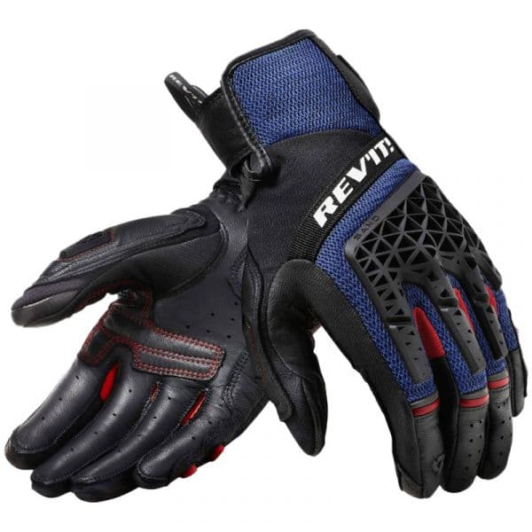 Revit Luvas Sand 4 Black Blue S - FGS173-1300-S