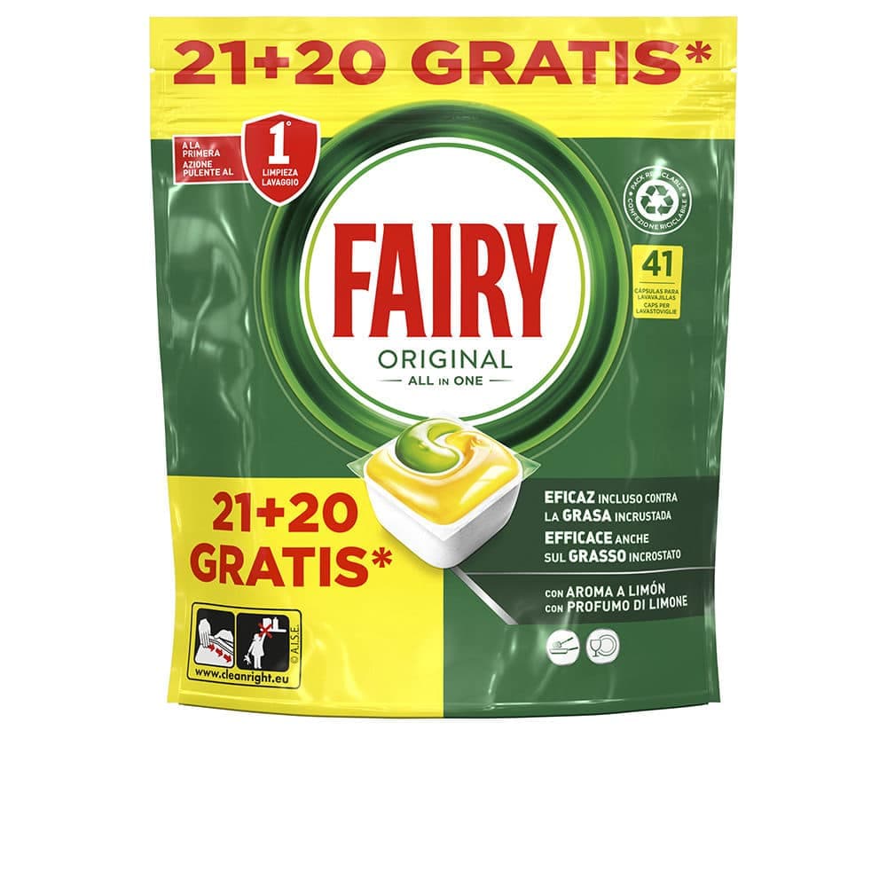 Cápsulas para lava-louças FAIRY ALL IN 1 LEMON