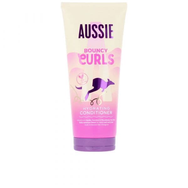 Aussie Bouncy Curls Condicionador Cabelo Ondulado e Encaracolado 200ml