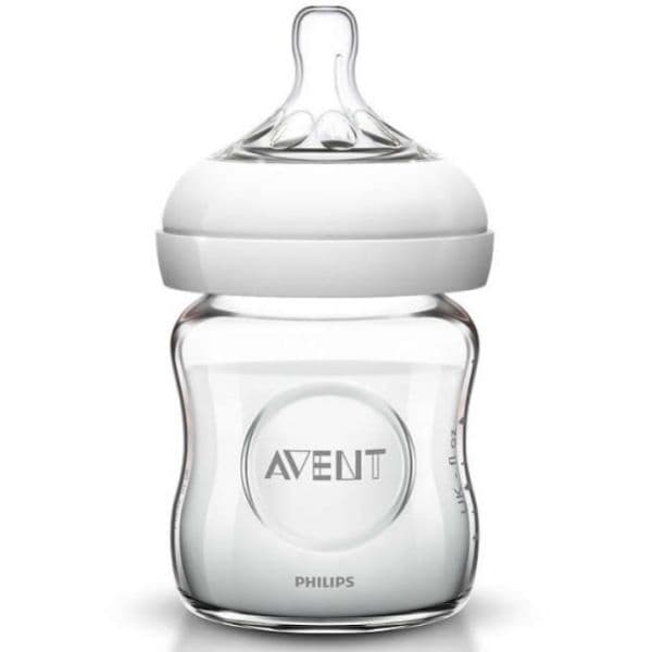 Philips Avent Biberão Natural Vidro Fluxo Recém-nascido 120ml