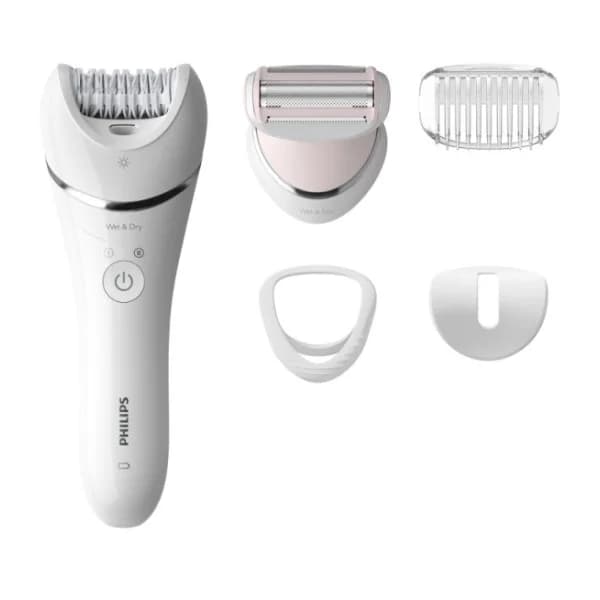 Philips Depiladora Wet&Dry BRE710/00 - 5 Acessórios Arranque Multi-zonas Recarregável