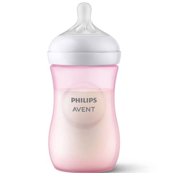 Philips Avent Biberão Natural Response 260ml Rosa - SCY903/11