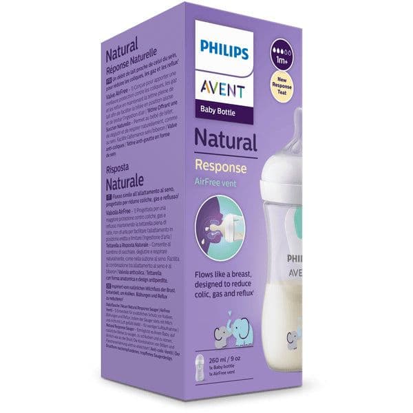 Philips Avent Bib Air Free 260ml Elefante Natural Response