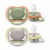 Philips Avent 2 Chupetas Silicone Ult Neut 6-18M