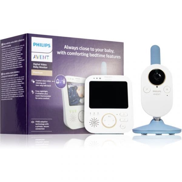 Philips Avent Baby Monitor SCD845 Monitor de Bebé de Vídeo Digital