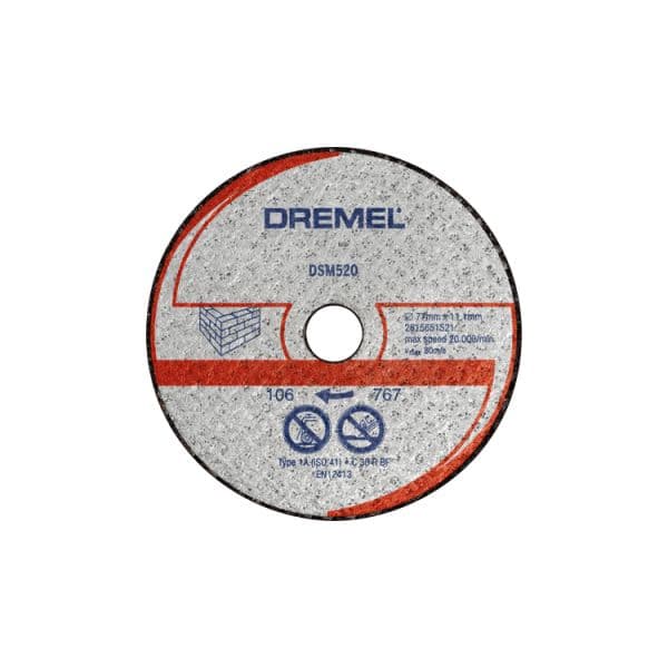 Dremel Disco de Corte de Alvenaria DSM20 - 2.615.S52.0JB