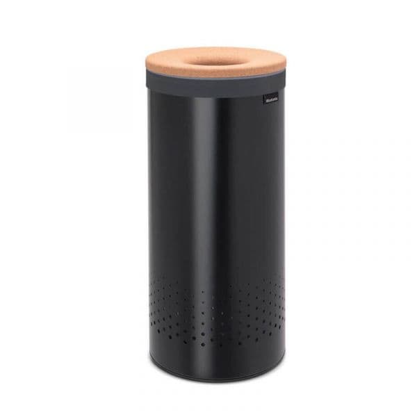 Brabantia Cesto de Roupa Linn 120008 35L Preto Fosco