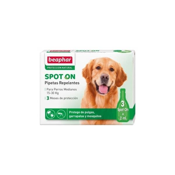 Beaphar Pipetas Replentes Cão Médio 3x 2ml