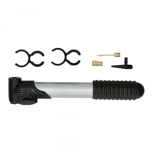 Dunlop Mini Bomba de Ar Manual para Bicicleta com 3 Adaptadores