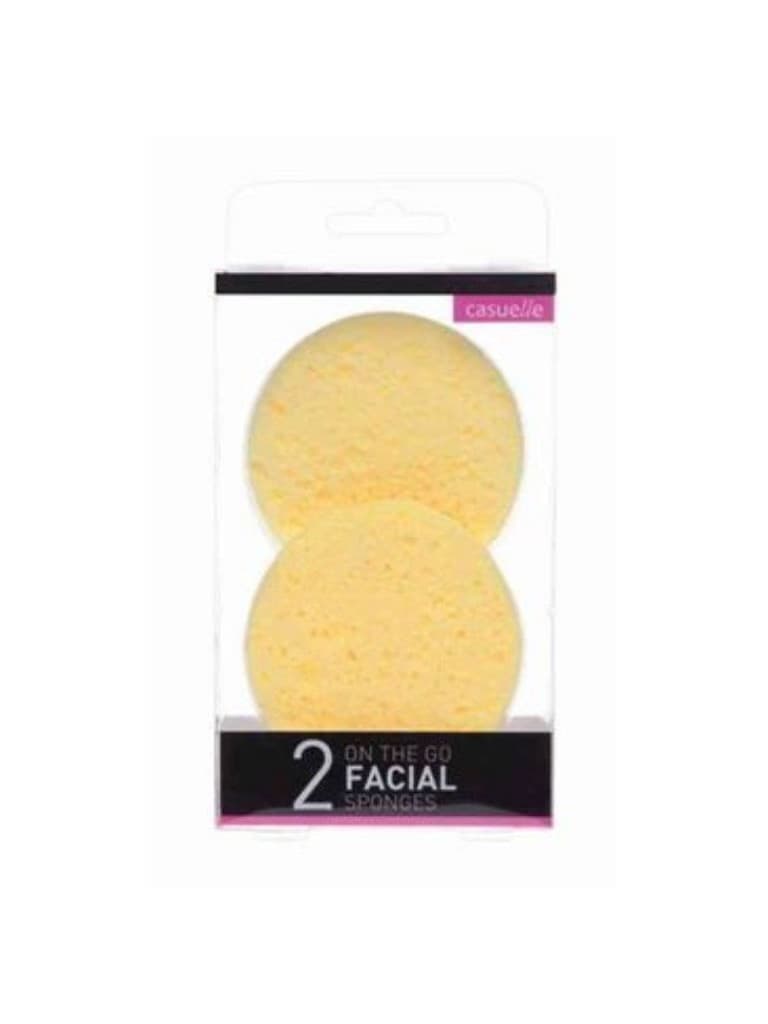 Casuelle On The Go 2 Facial Sponges ( Esponjas de Limpeza Facial)