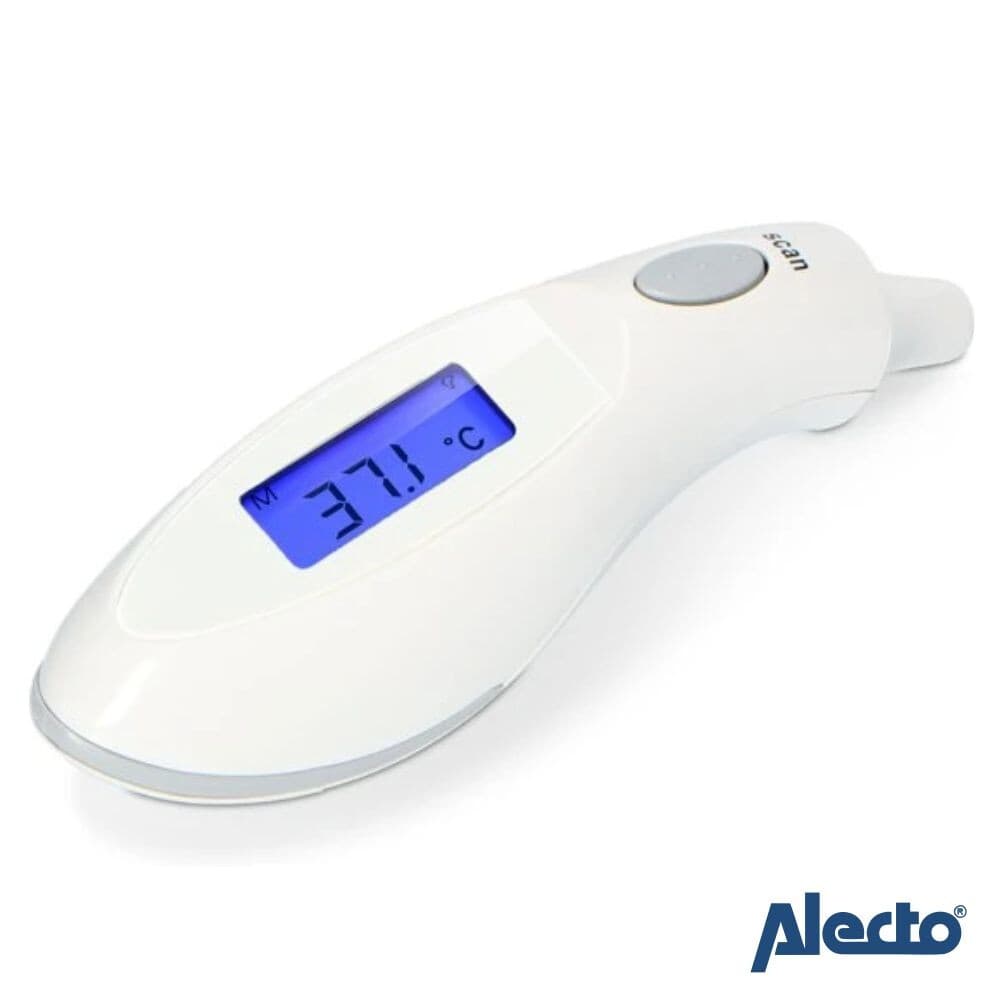 Alecto BC-27 Termómetro Digital de Ouvido Infravermelhos Branco