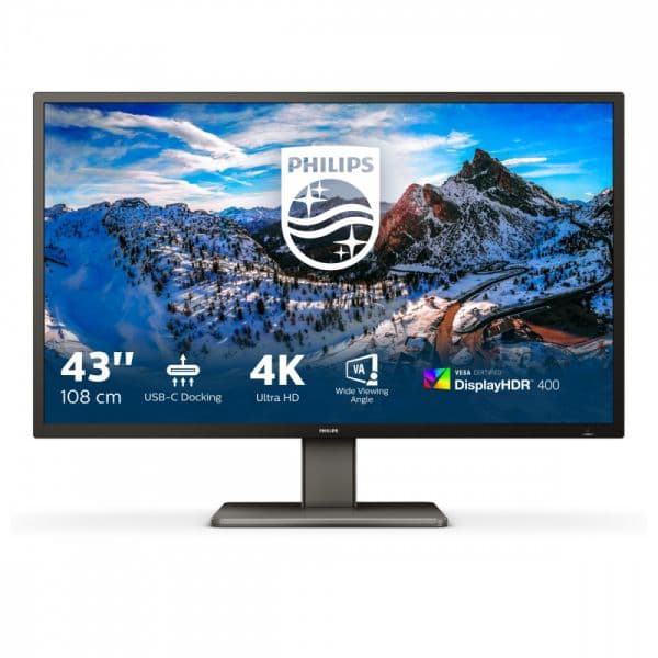 Monitor Philips P Line 439P1/00 42.5" 4K