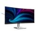 Monitor Philips 34" 34B2U5600C UWQHD 120Hz Docking USB-C KVM Curvo