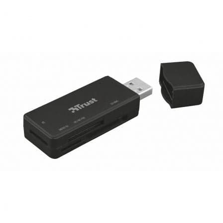 Trust NANGA leitor de cartões USB 3.2 Gen 1 (3.1 Gen 1) Type-A Preto