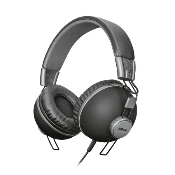 Trust Auscultadores Noma Black 22578
