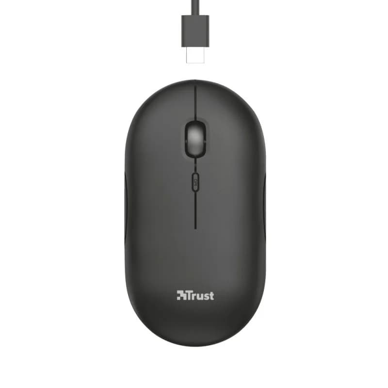 Rato Trust Wireless Puck Preto