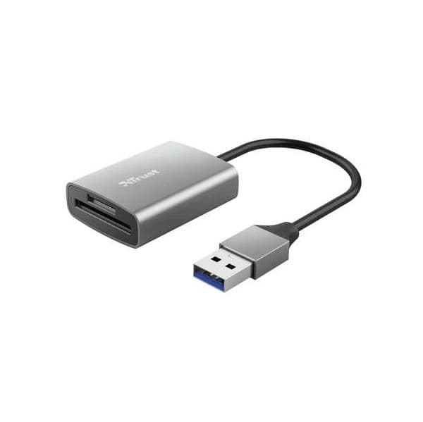 TRUST Leitor de cartão Dalyx USB 3.2 Gen 1 (3.1 Gen 1) Alumínio