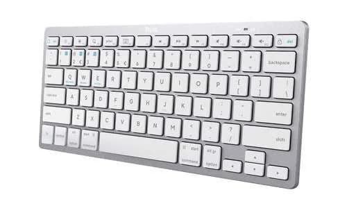 Teclado Trust Basics Bluetooth Prata PT - 24907