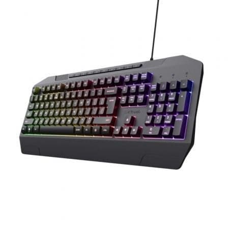 Teclado Gaming Trust Gaming / Preto / GXT 836 EVOCX