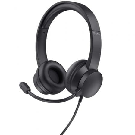 Auriculares Trust / Preto / TRU-AUR_AYDA_BK