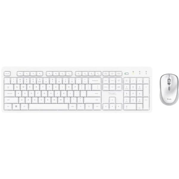 Teclado Trust Ody II + Rato Sem Fios Preto