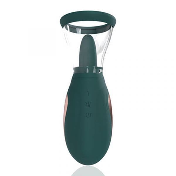 Pumped Bomba Recarregável para Vulva e Seios Enhance Forest Green