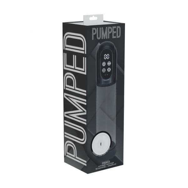 Pumped Bomba para o Pénis Automática e Masturbador Engage Gun Metal