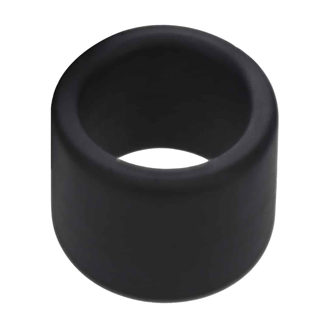 Extensor De Testículos Em Silicone Líquido L 34Mm Preto Levelz