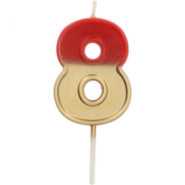 Folat Vela Retro Nº 8 Vermelho - 130018708