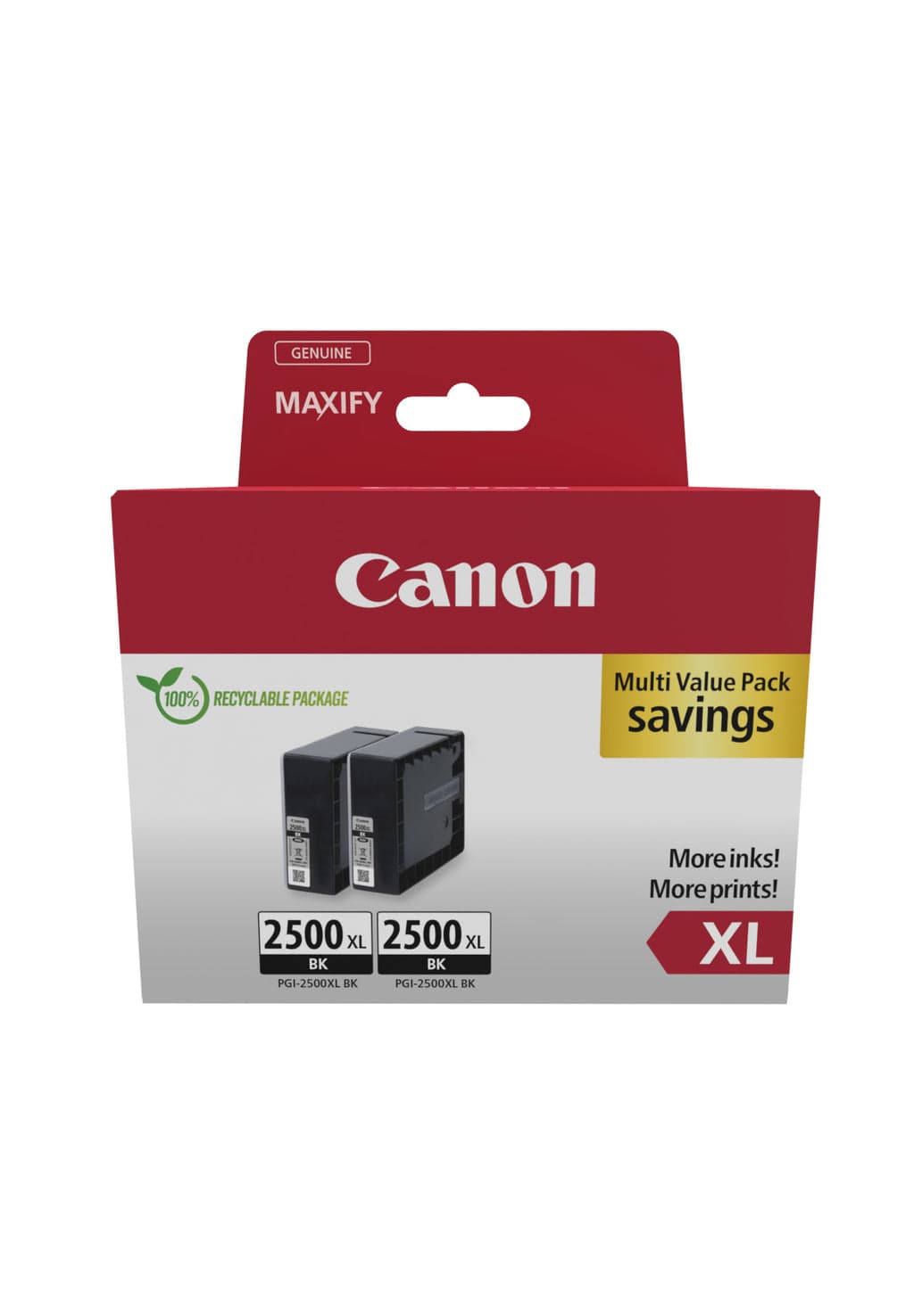 Tinteiro Canon PGI-2500XL BK Twin